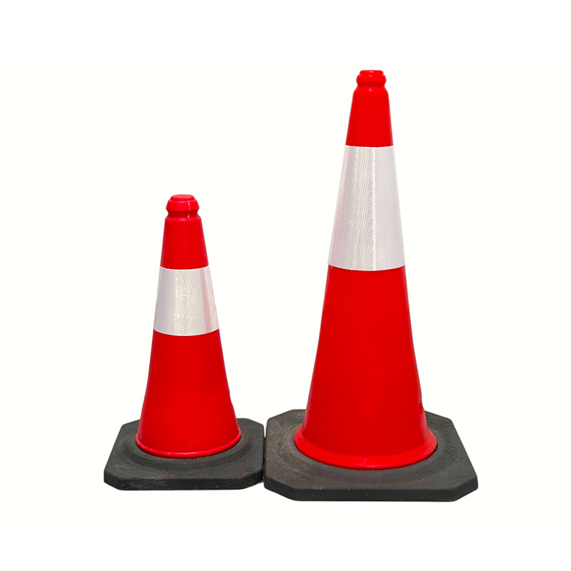 50/75/100cm 道路管理用高視認性 PE 反射交通安全コーン