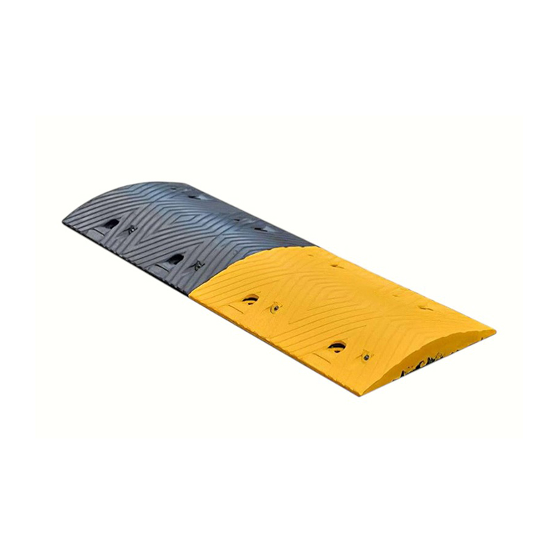 1 メートルの高耐久圧縮反射ゴム製スピード バンプ