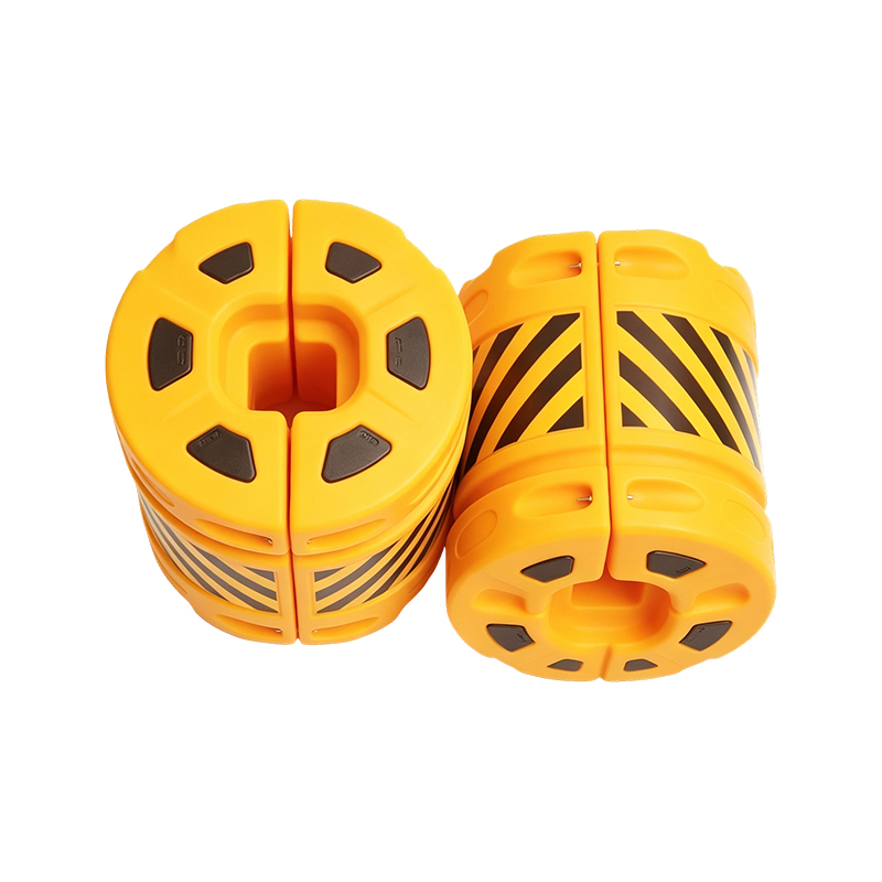モジュール式組み合わせ HDPE 交通耐衝撃バレルと反射シート