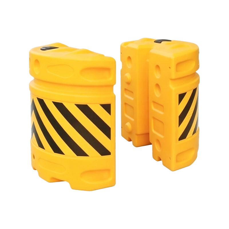 モジュール式組み合わせ HDPE 交通耐衝撃バレルと反射シート