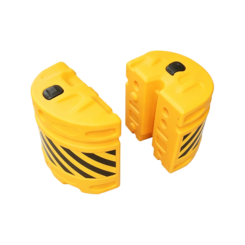 モジュール式組み合わせ HDPE 交通耐衝撃バレルと反射シート