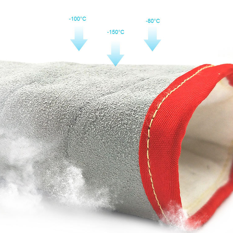 牛革を使用した-150℃クライオグローブ