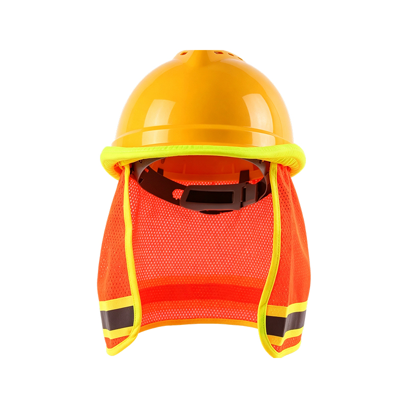 安全ヘルメット用の視認性の高いメッシュサンシェード