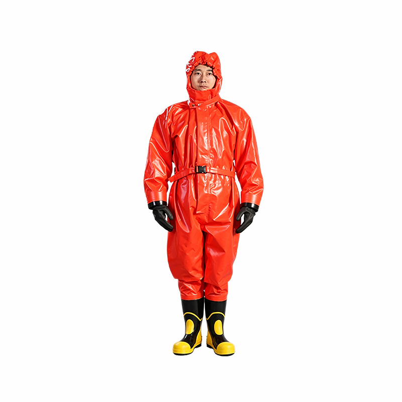 軽量半密閉型化学防護服